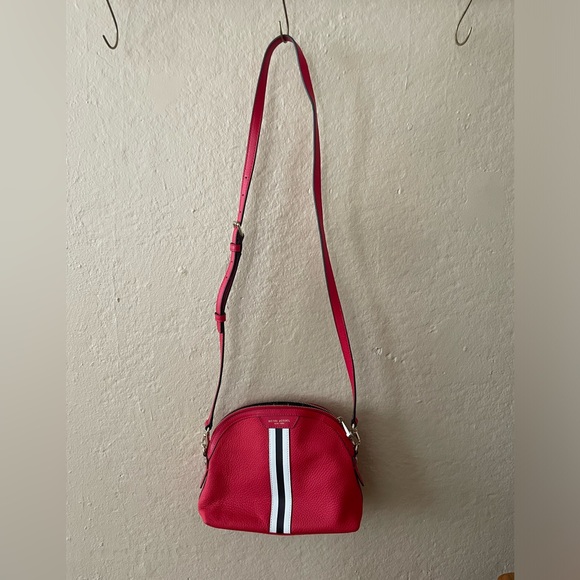 Henri Bendel Striped Red Crossbody - Picture 3 of 4